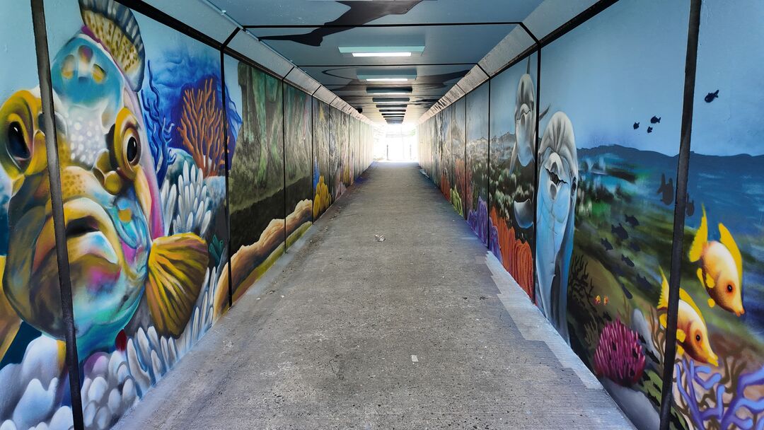 Harlow's Aquarium by MurWalls, Katherine's Way, No. 2