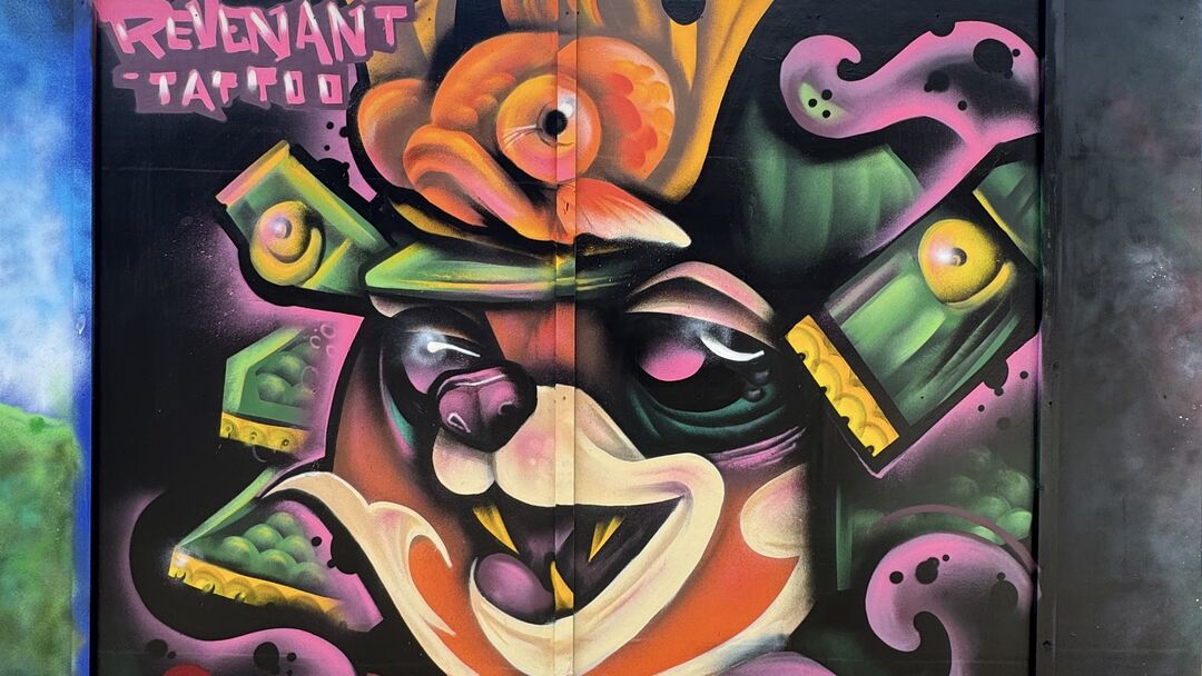 Samurai Panda by SCOTT WALSH, Harlow Town, West Gate