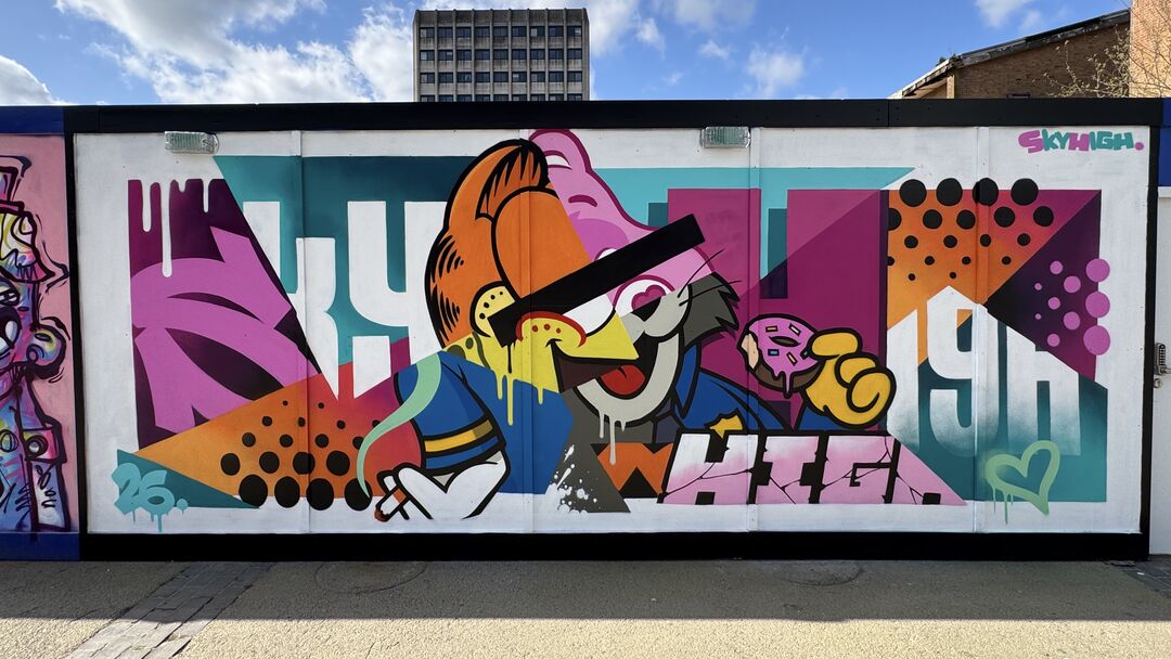 Skyhigh by SKYHIGH., Harlow Town, West Gate