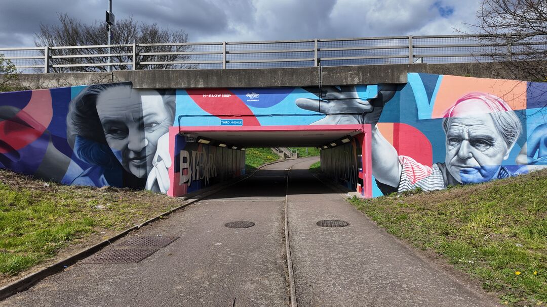 The Sculpture Town by MurWalls, Third Avenue, TK Maxx